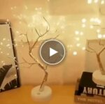 Блестящо светлинно дърво – video