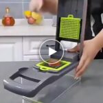 Уред за рязане на зеленчуци и резачка 12 в 1 – video