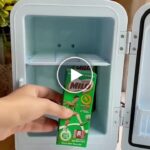Мини LED хладилник – video