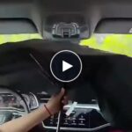 Сенник за предно стъкло на автомобил – video