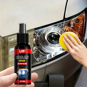 Спрей за полиране за обновяване на автомобилни фарове