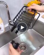 Държач за гъби и кухненски принадлежности и принадлежности за баня – video