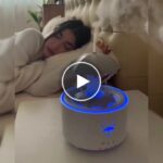 Овлажнител със симулация на дъжд – video