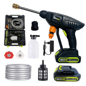 BRIXON AKU Ръчен уред за почистване под високо налягане + резервна батерия