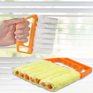 Устройство за почистване на щори, което съкращава времето наполовина