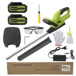 AKU ножица за жив плет BRIXON + 2 батерии