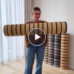 Самозалепваща се ламелна тапет 300×45 см – video