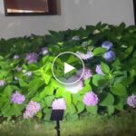 Слънчева прожекторна светлина за външна употреба – video