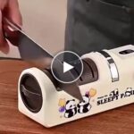 Автоматична машина за заточване на ножове и инструменти – video