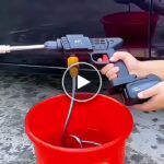 Безжичен електрически високонапорни миялка – video